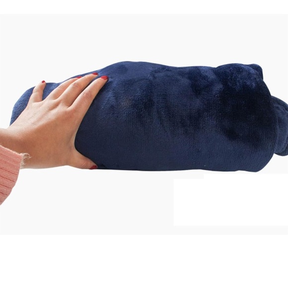 Catalonia- Oversized Flannel Blanket Hoodie Sweatshirt,Fleece Blanket Pullover. - Picture 6 of 13